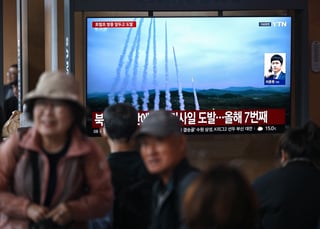 North Korea fires multiple ballistic missiles into sea: Seoul