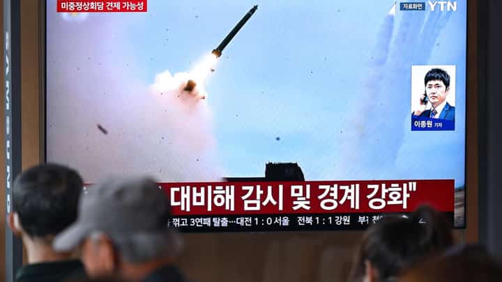 North Korea fires multiple ballistic missiles into sea