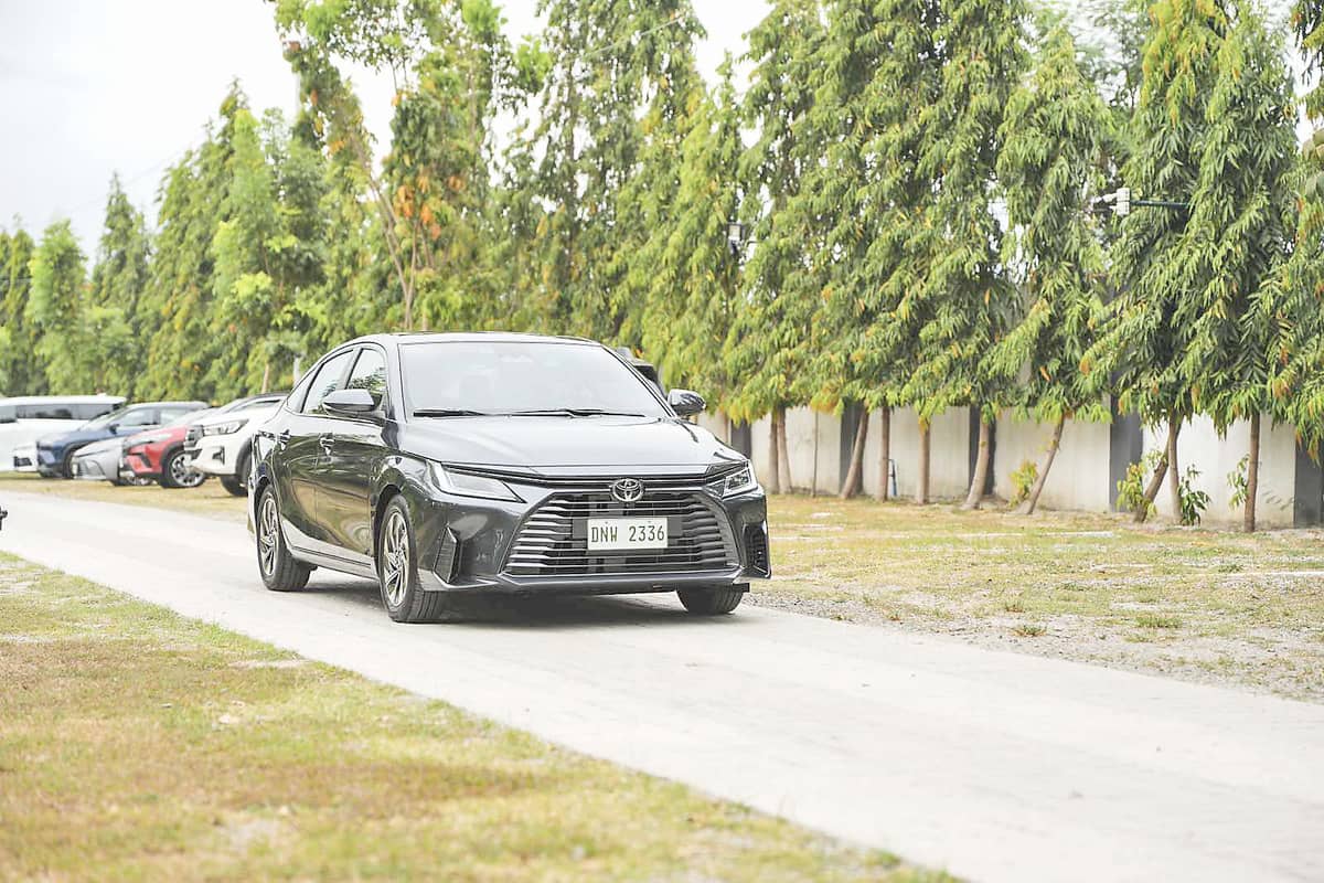 WHEN a sedan is also a cool looker: The 1.5 Toyota ATIV HEV.