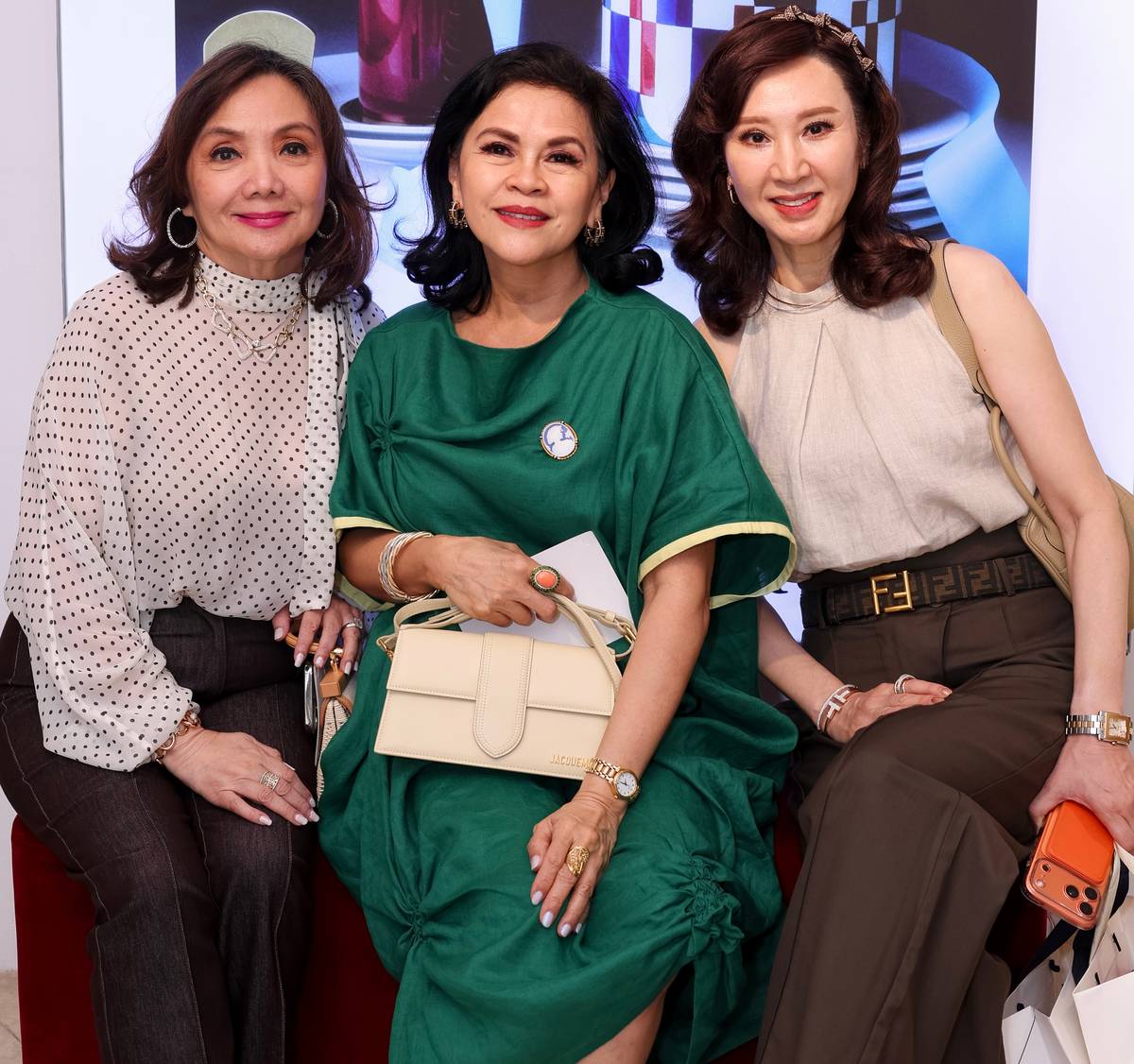 ALICE Samson, Hera Geriene and Carolyn Tan.
