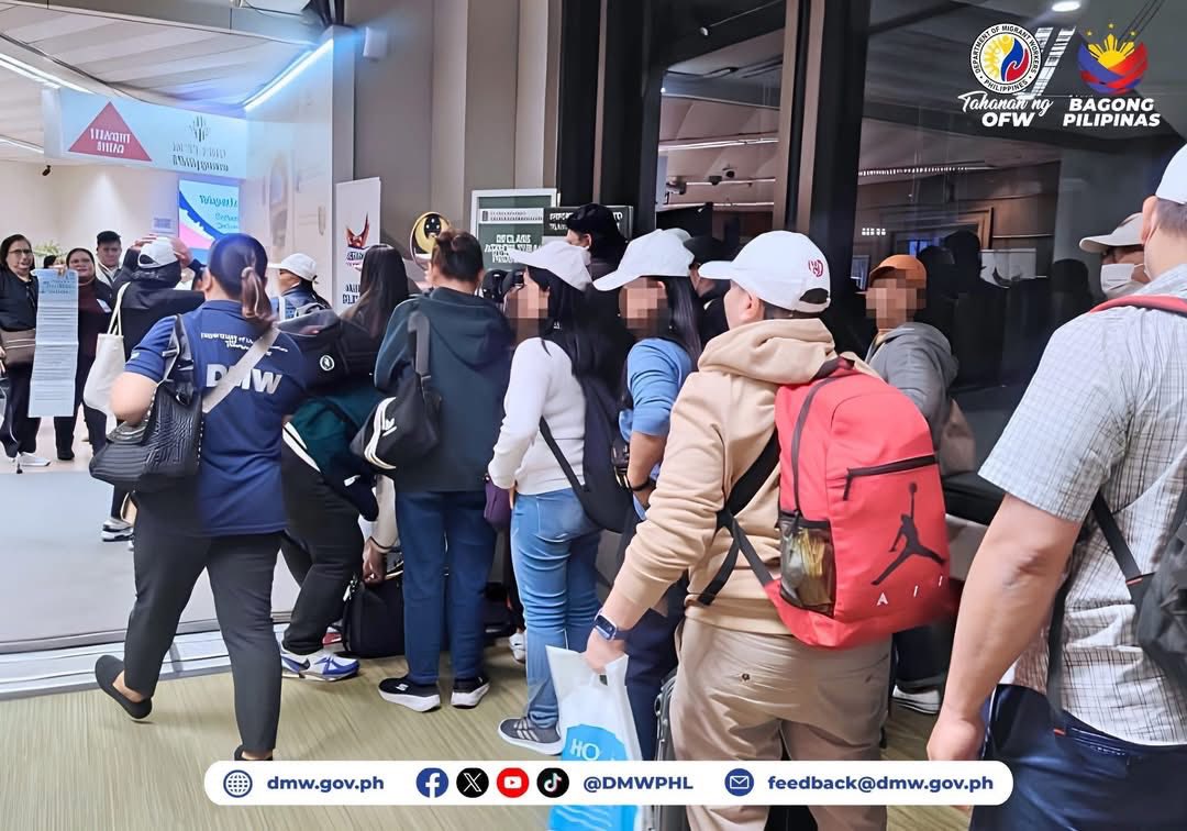 Another batch of OFWs from Israel, Lebanon returned  home