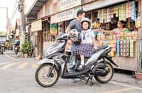 MORNING errands and school runs show how Euro Motor fits daily life for many Filipino riders.
