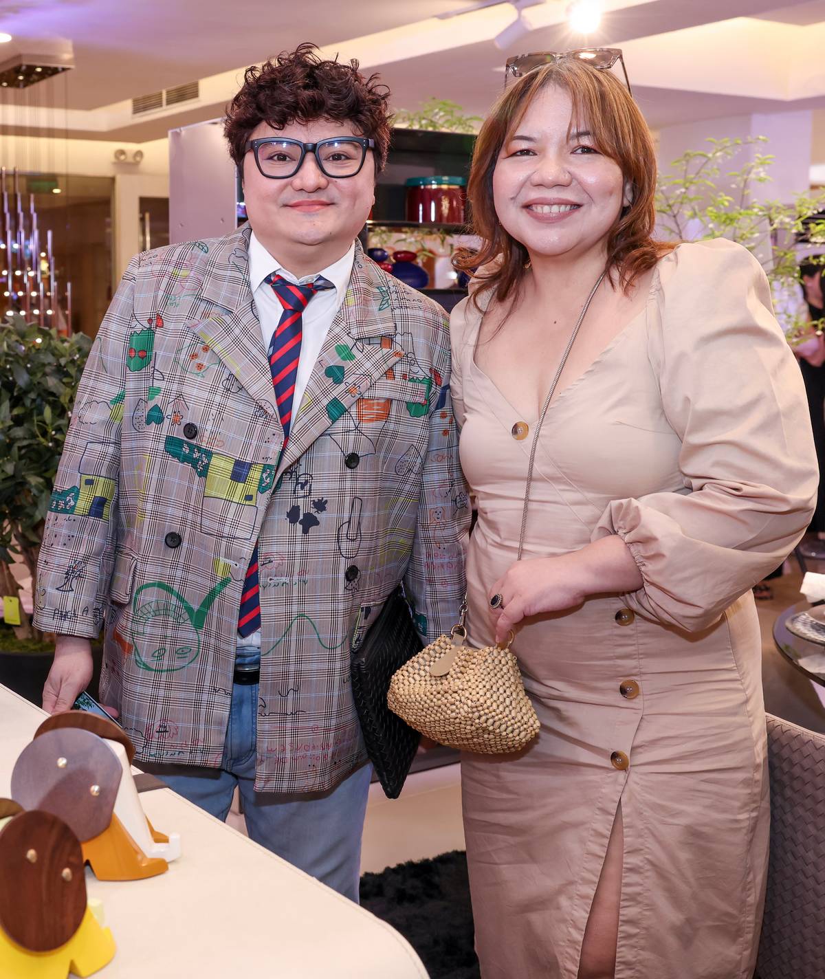 JAQ Tanada and DC de Castro