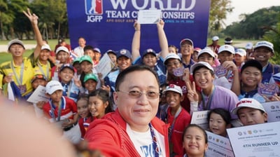 Go backs junior golf, sports development