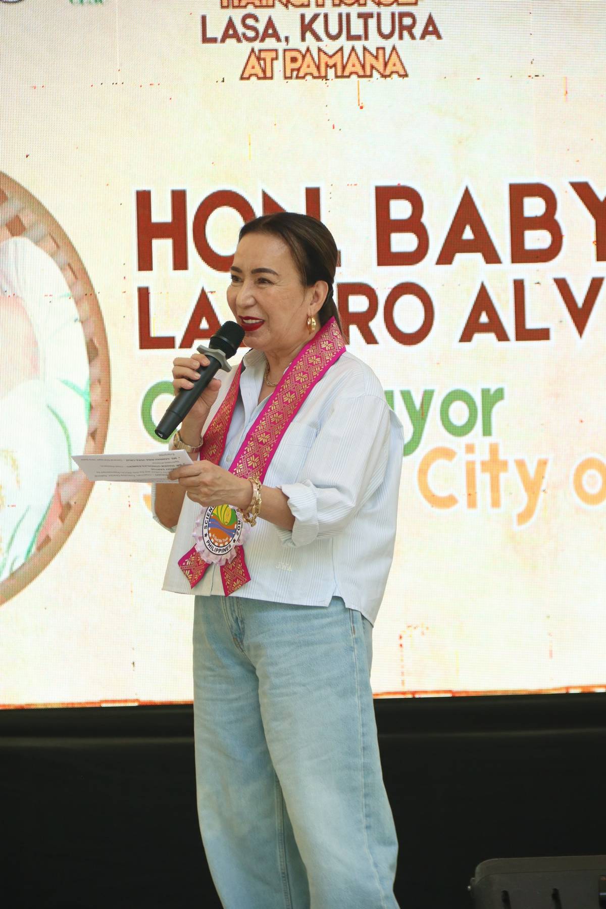 MUNOZ City mayor Baby Armi L. Alvarez underscores the role of food in shaping identity and connecting communitie.