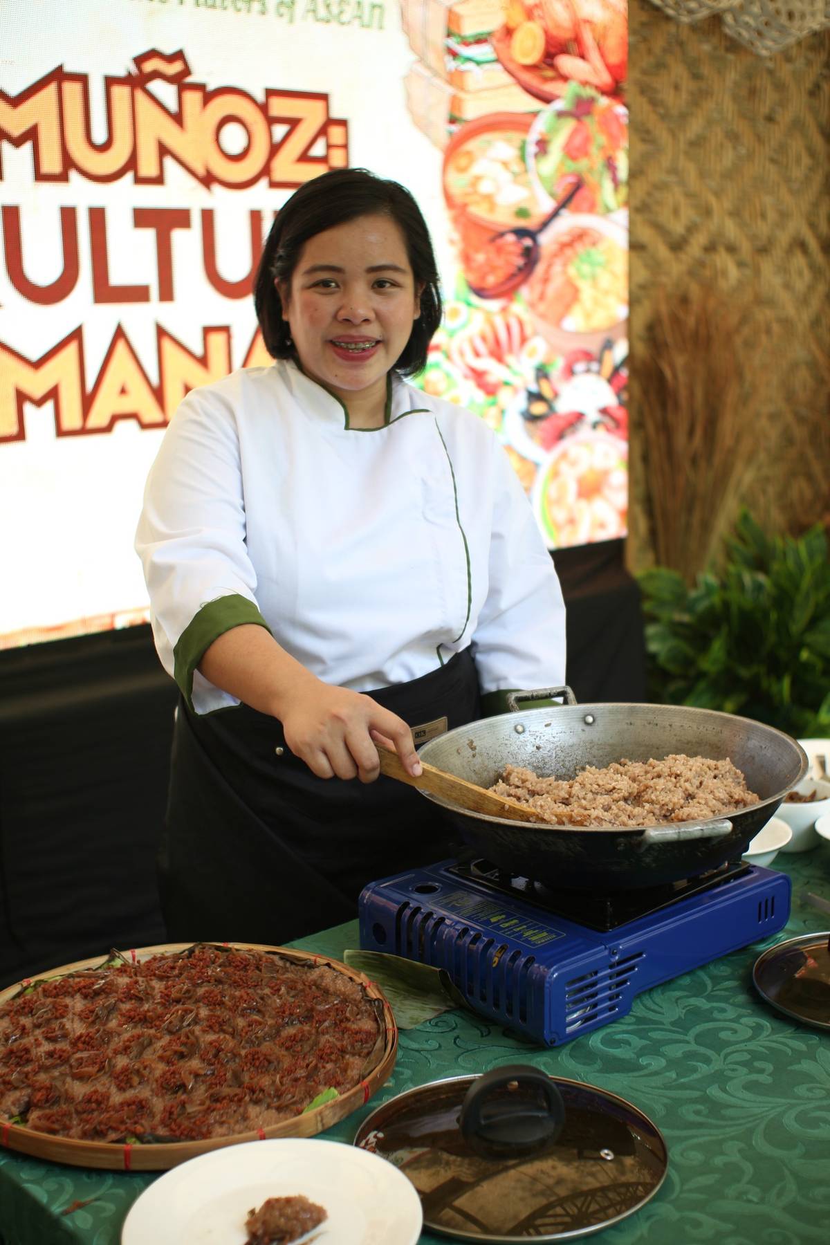 JENNYLYNNE L. Joaquin demonstrates the making of biko-ong, and talks about her project documenting kakanin traditions.