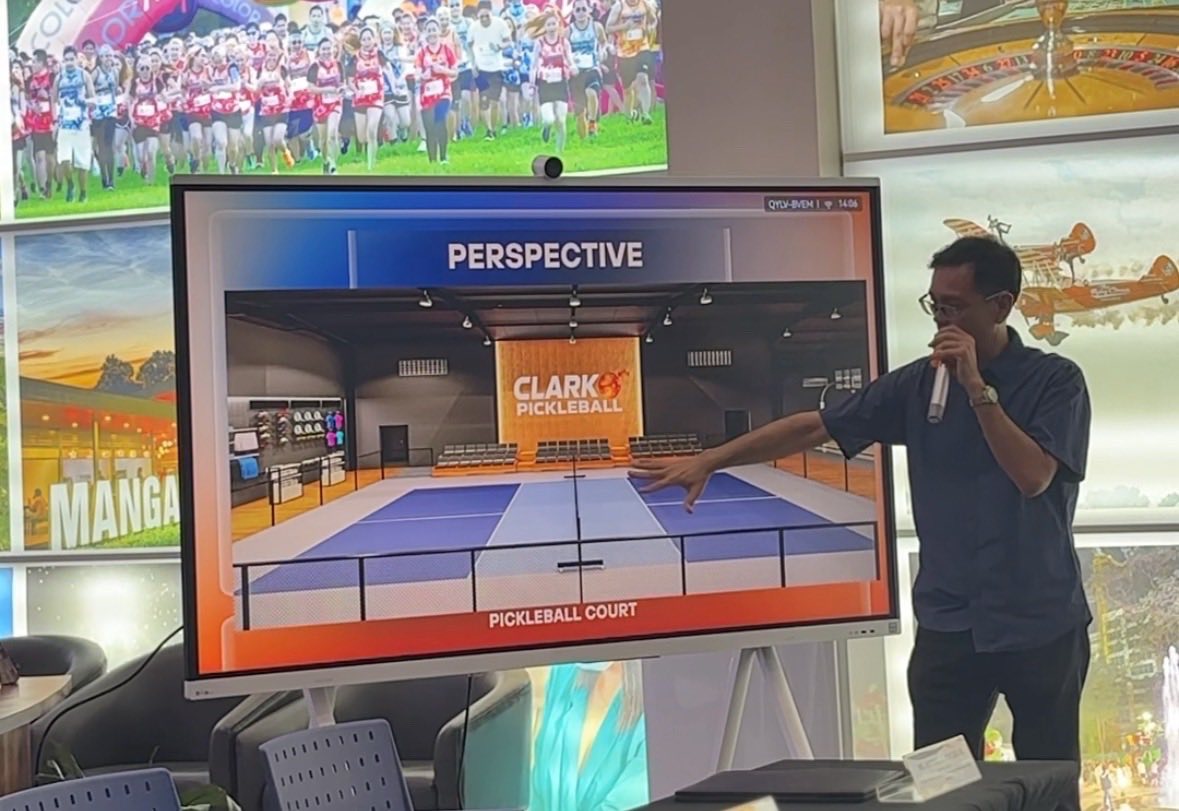 Clark Freeport to open P12M pickleball, paddle sports facility