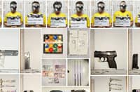 8 nabbed over unlawful gambling, unlicensed firearms
