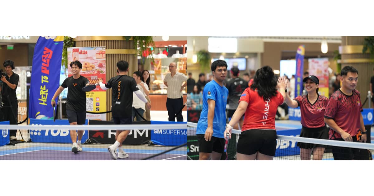 Rally, compete, and connect at the SM Active Hub’s pickleball courts, where every match is a chance to Gala To The Max.
