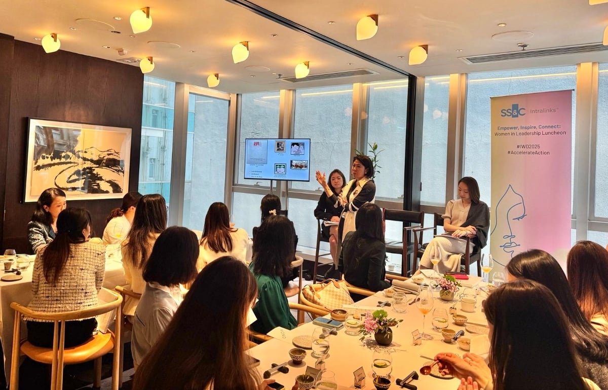 HK - INTRALINKS talk in art as an asset for women CEOs at Art Basel Hong Kong 2024