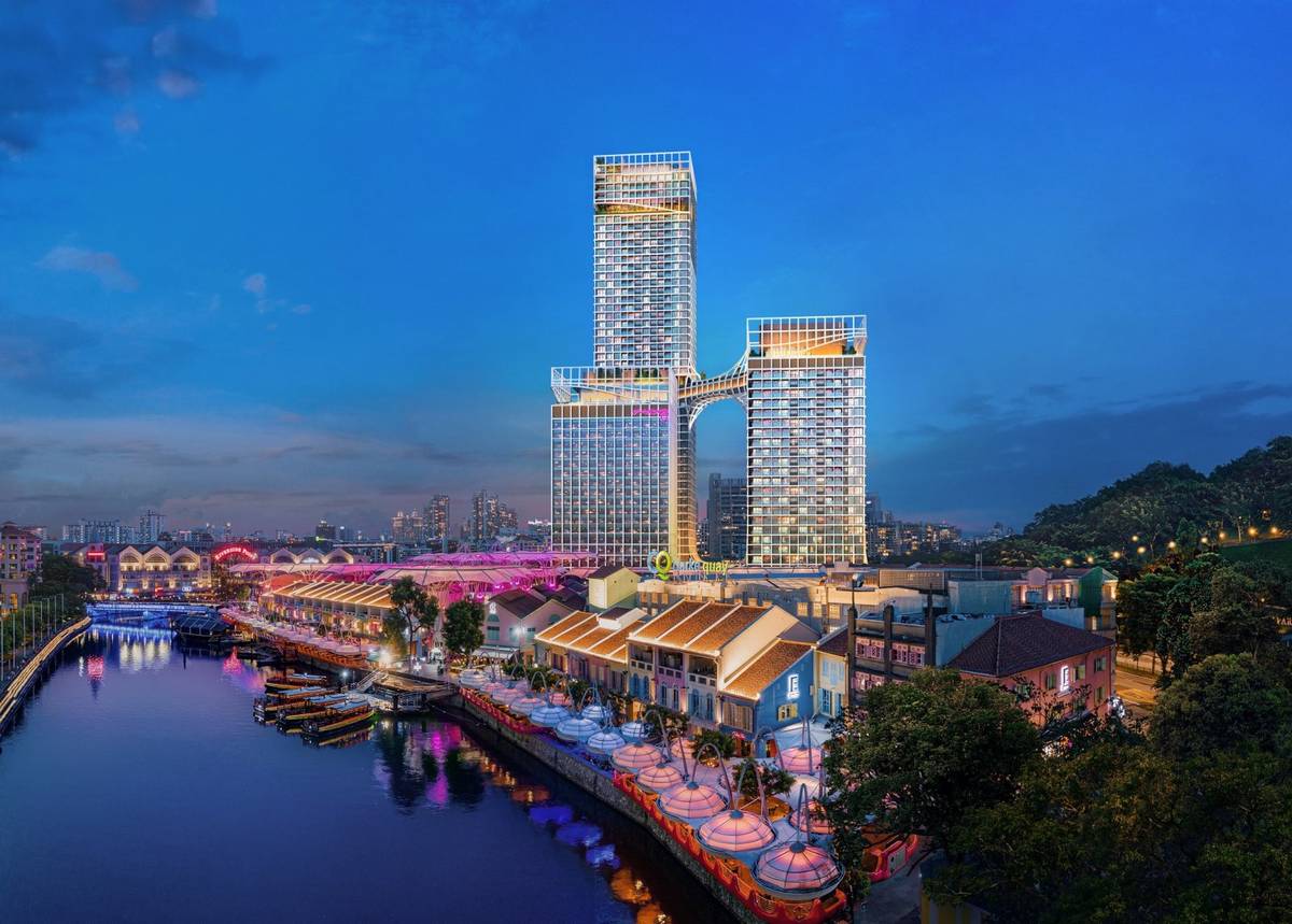 SOMERSET Clarke Quay Singapore offers a riverfront stay in the heart of the Clarke Quay district, blending modern living with access to one of Singapore’s vibrant lifestyle hubs.