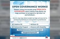 Quezon City LGU vows for a more open governance to their residents after rolling out the Open Dat Dashboards to access various projects.
