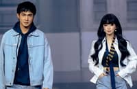 JM Ibarra and Fyang Smith walking down the runway of Bench Fashion Week 2026.