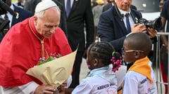 Pope Leo visits Angola’s diamond region