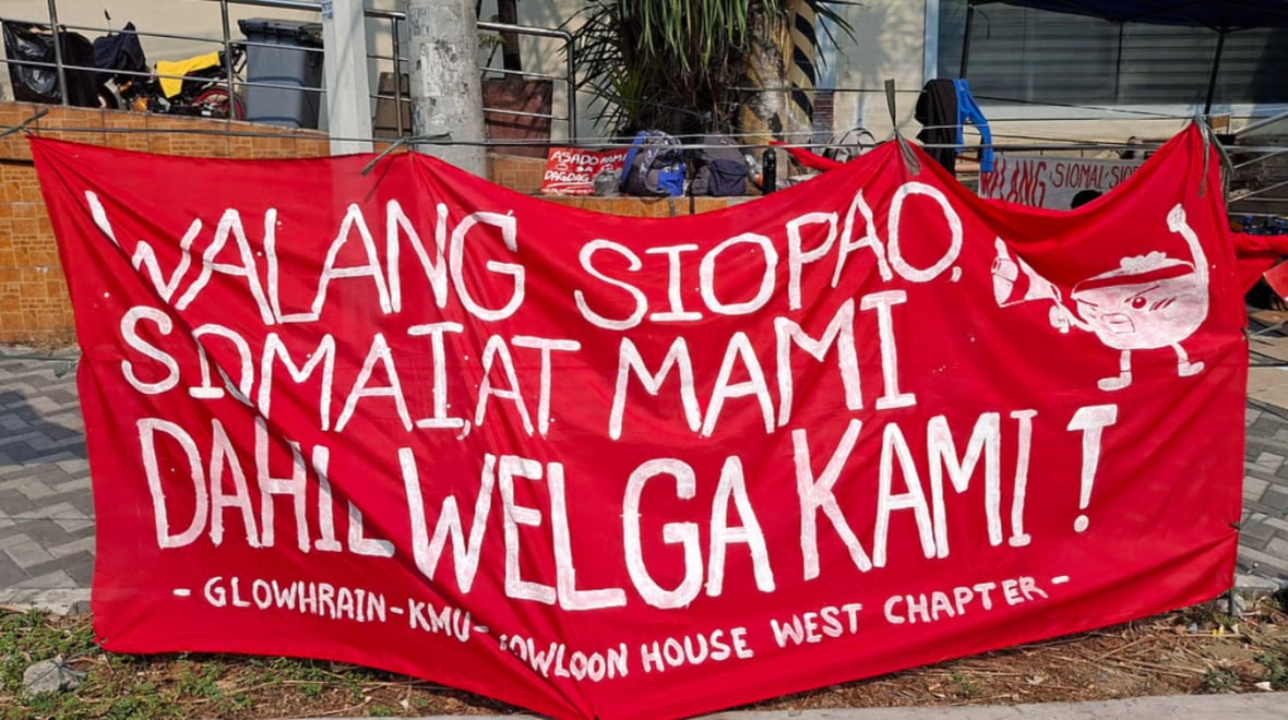 Mga empleyado ng Kowloon House, nagwelga para iboycott ang produkto