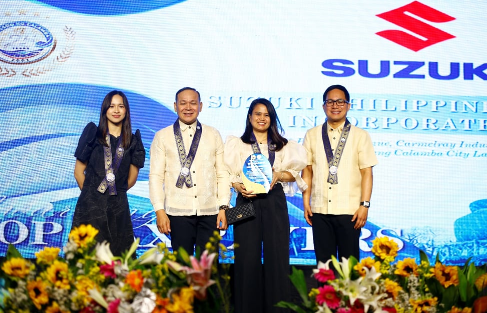 Suzuki ranks among Calamba’s top taxpayers