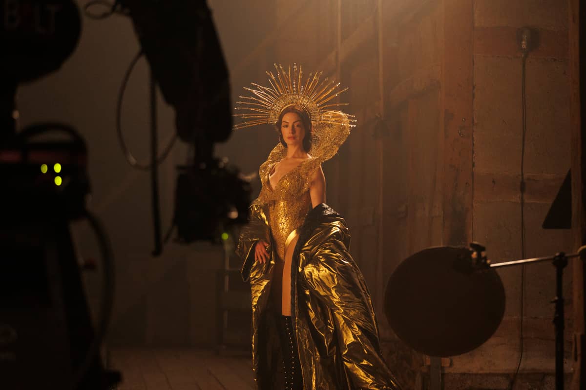 ANNE Hathaway for 'Mother Mary.'