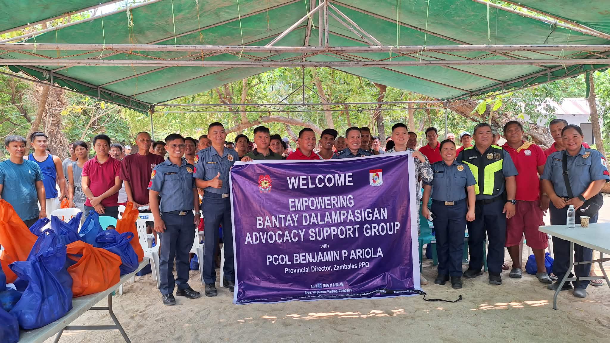 PNP holds Bantay Dalampasigan Advocacy in Zambales