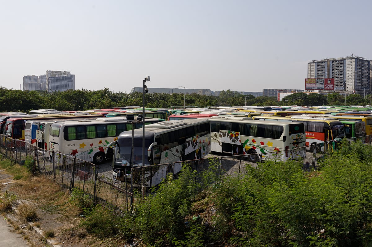 Bus drivers reel from oil crisis
