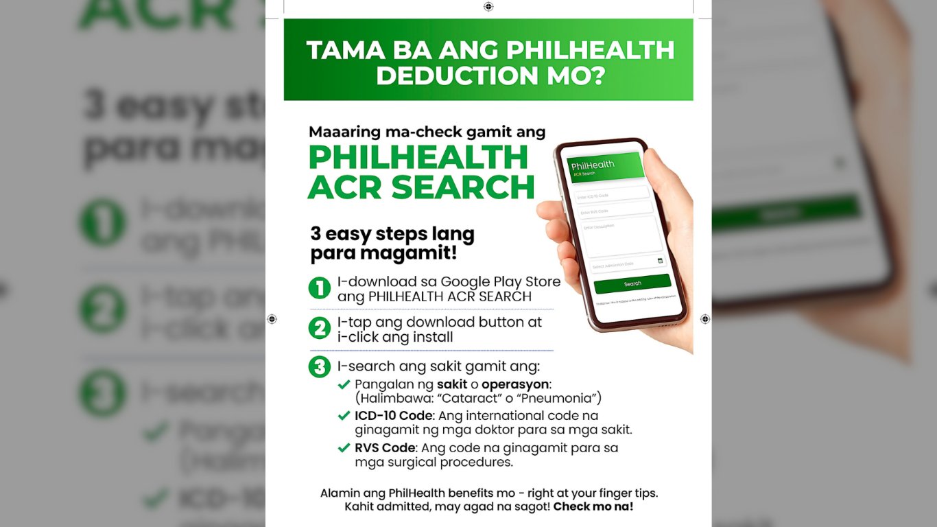PhilHealth ACR Search App