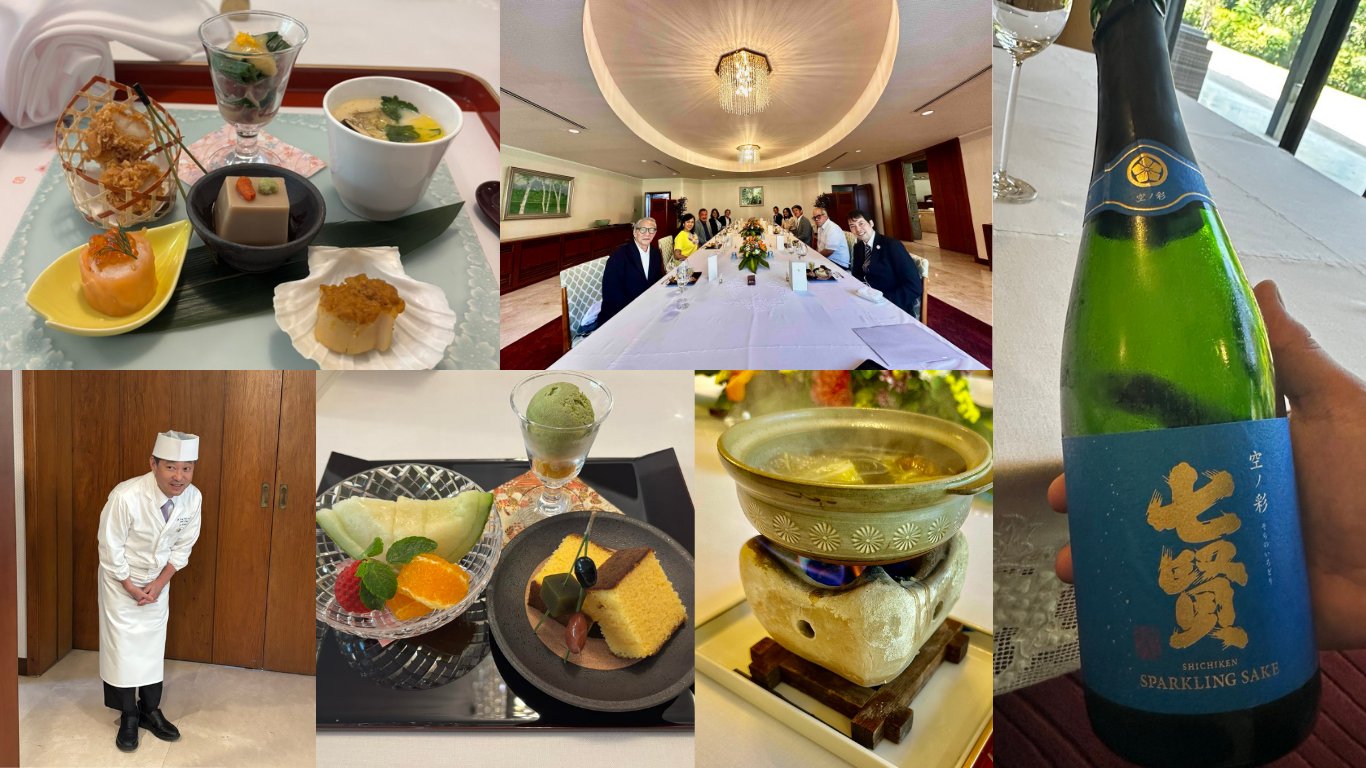 Culinary diplomacy takes a sparkling turn