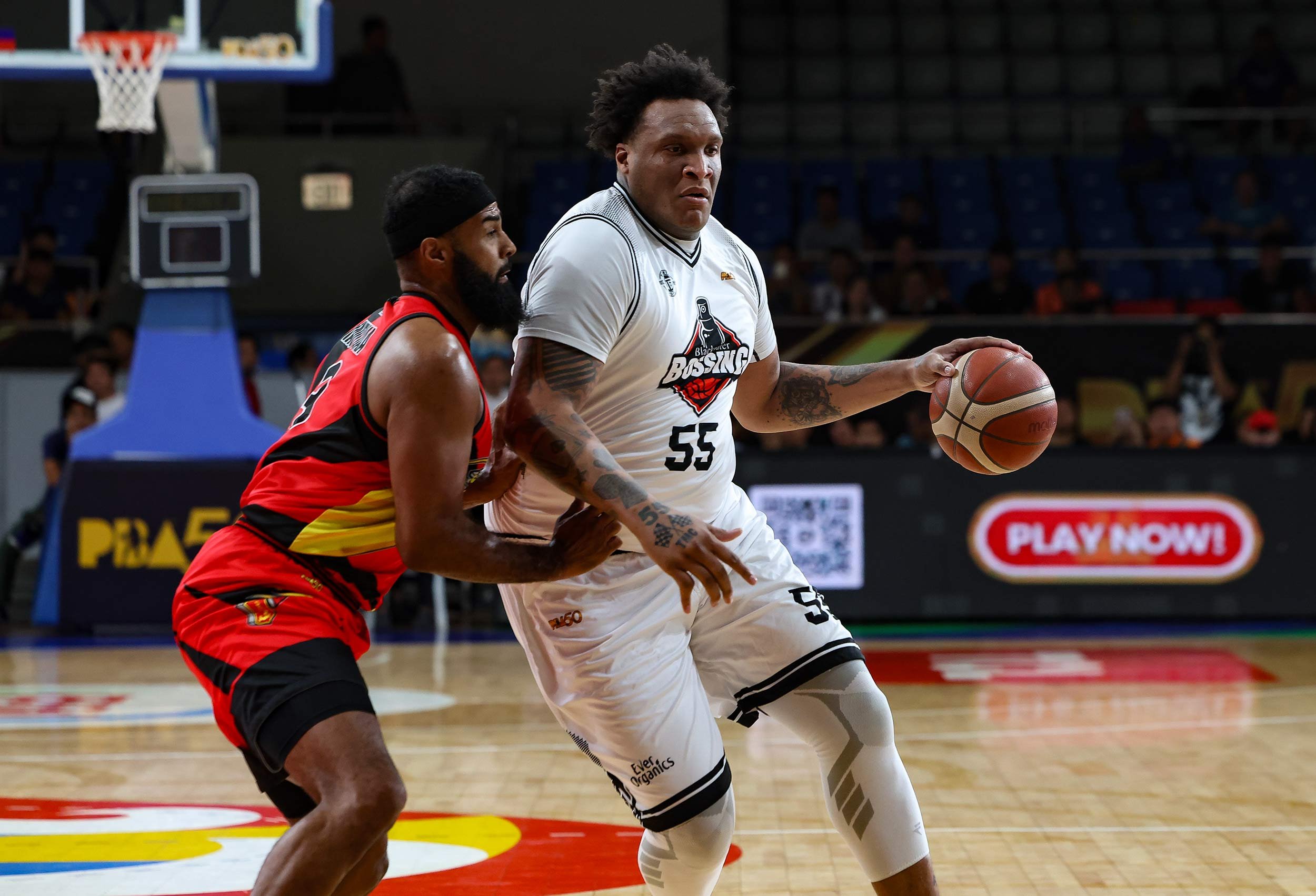 Bossing halt skid, stun Beermen
