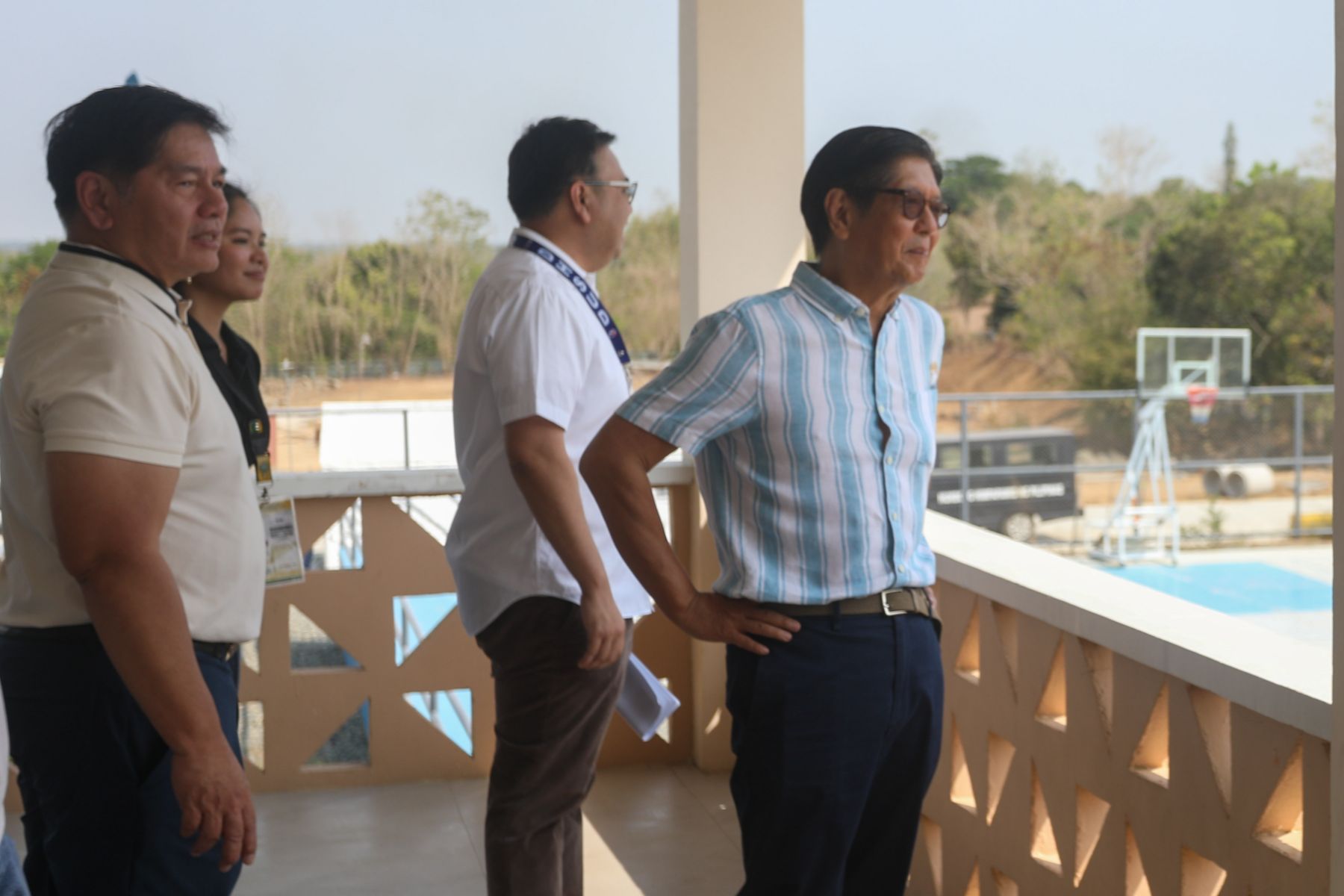 Marcos visits Palayan City Township Project in Nueva Ecija