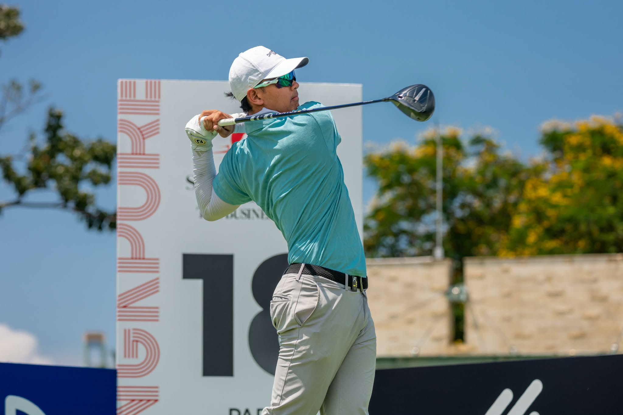 Sizzling start: Chan opens with 66, trails by 2 stokes