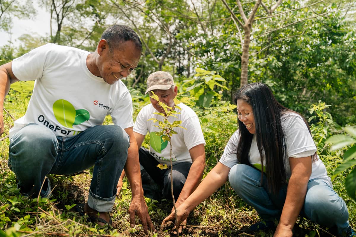 BUTUAN City, Agusan del Norte. Danilo Dandanon (left) is among those at the forefront of reforestation in the Taguibo Watershed.