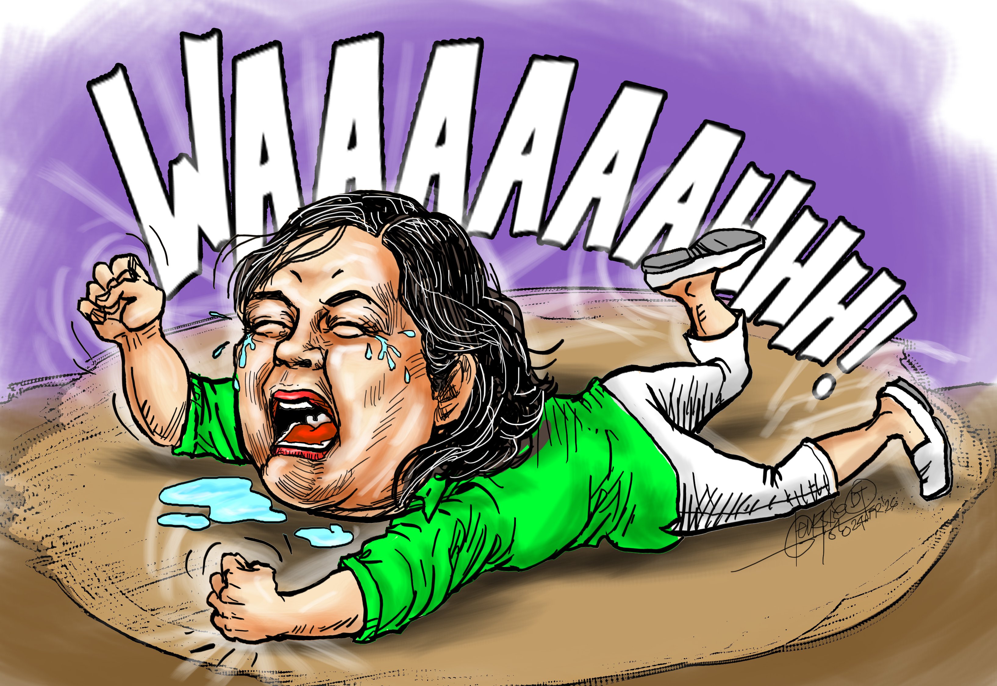 Sara‘s tantrum