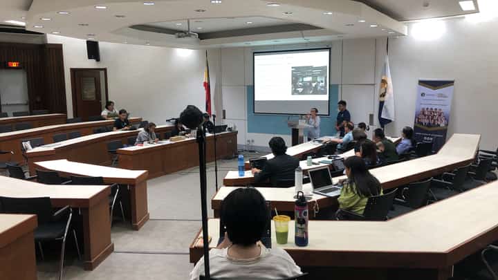 ADMU Professor, and former UNICEF Regional Director Mary Racelis delivered a presentation on her co-authored study "Co-Knowledge Generation with Communities: Restructuring the Research Process" during the Plenary Session 1: Decolonizing the Research Pipeline: Positionality, Power Dynamics, and Promoting Equity in Knowledge Production, yesterday, 22 April at the San Alberto Hurtado Hall, Ateneo School of Government, Ateneo de Manila University, Quezon City.