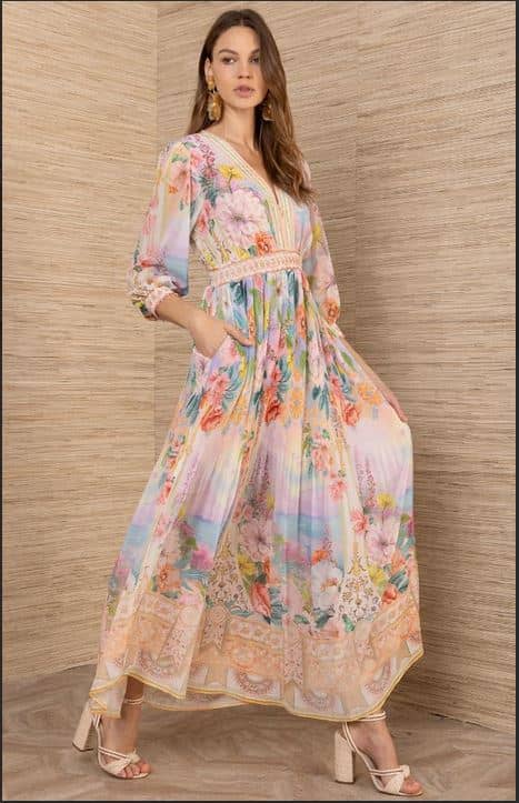 HALE Bob Itzayana Maxi Dress.