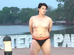 Breaking the mold: RJ Perkins redefines confidence on pageant stage.