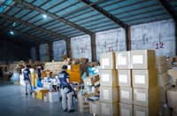 VARIOUS illegal goods inside a warehouse in Valenzuela City — including vape-related products, machinery, electronic devices and pharmaceutical products — are seized by authorities during an operation by the Bureau of Customs in close coordination with the Philippine National Police.