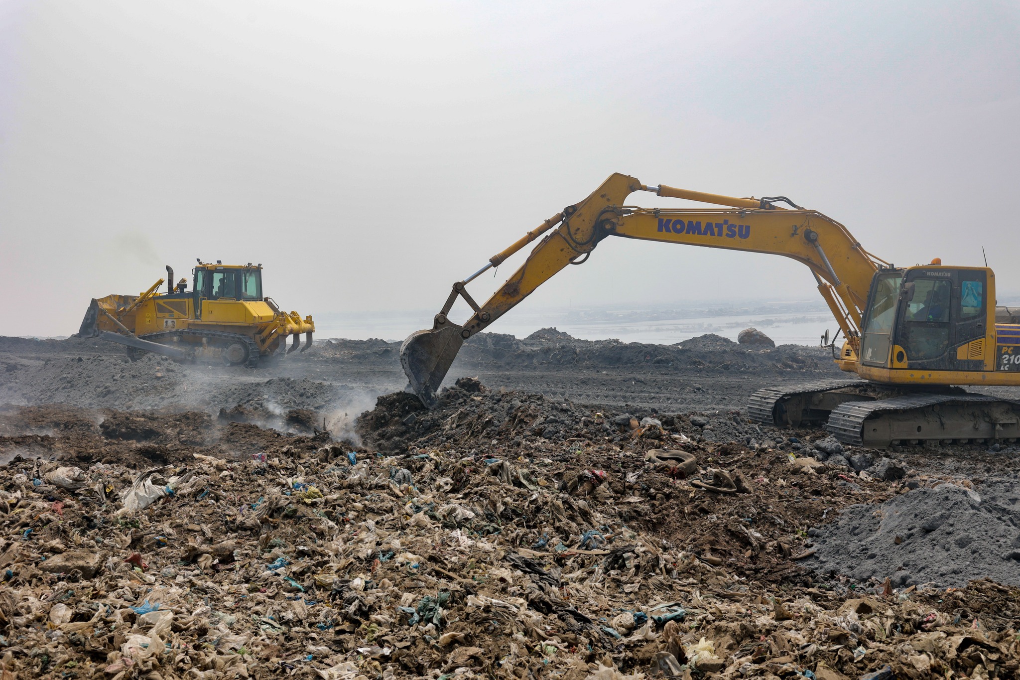 Landfill, land grab; burning questions