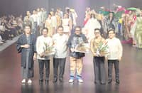 JAPAN Ambassador to the Philippines Endo Kazuya, Joey Samson, Suyen Corp. chairman and CEO Ben Chan, Rhett Eala and Jaggy Glarino.