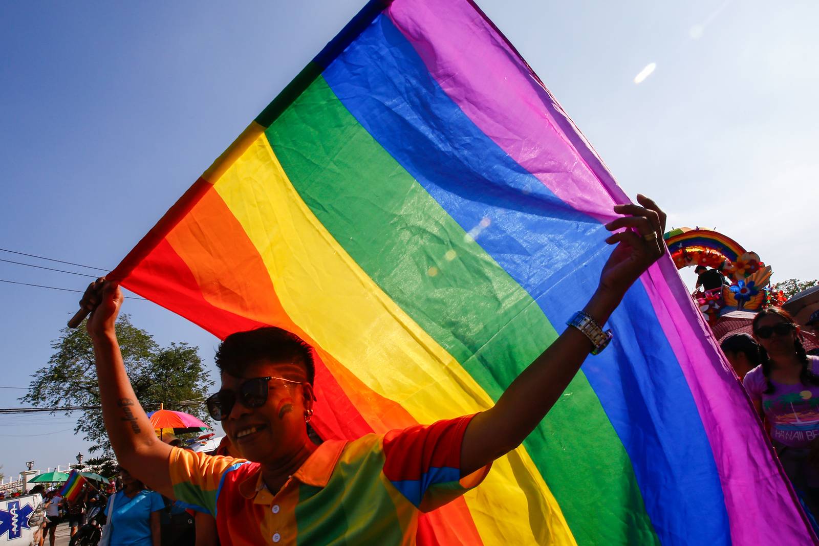 Members of the LGBTQI+ community, allies, and Manila City Government officials march from South Road to Remedios Circle during Manila Summer Pride 2026 on Saturday, 25 April. The event highlights local anti-discrimination ordinances and the community’s contributions to arts, culture, and society.