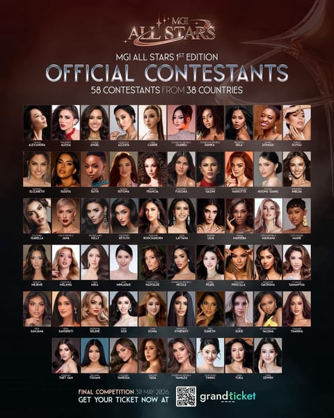 Global Queens Assemble for MGI All Stars Debut in Thailand
