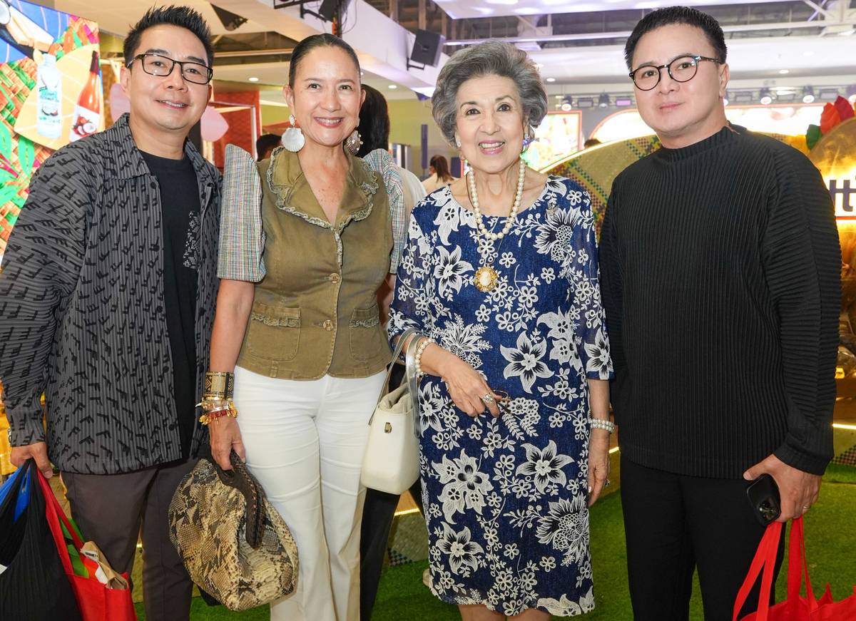 OLIVER Ortiz, Mia Borromeo, Maritess Pineda and Jigs Adefuin.