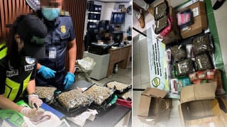 P6.9-M drug parcels intercepted
