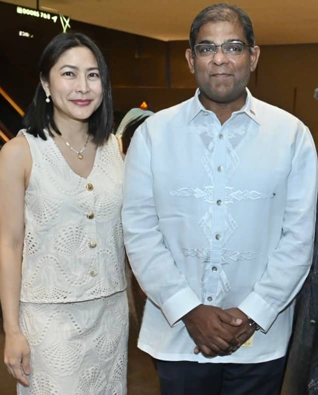 ATTY. Karen Jimeno and Ambassador Dato Abdul Malik Melvin Castelino.