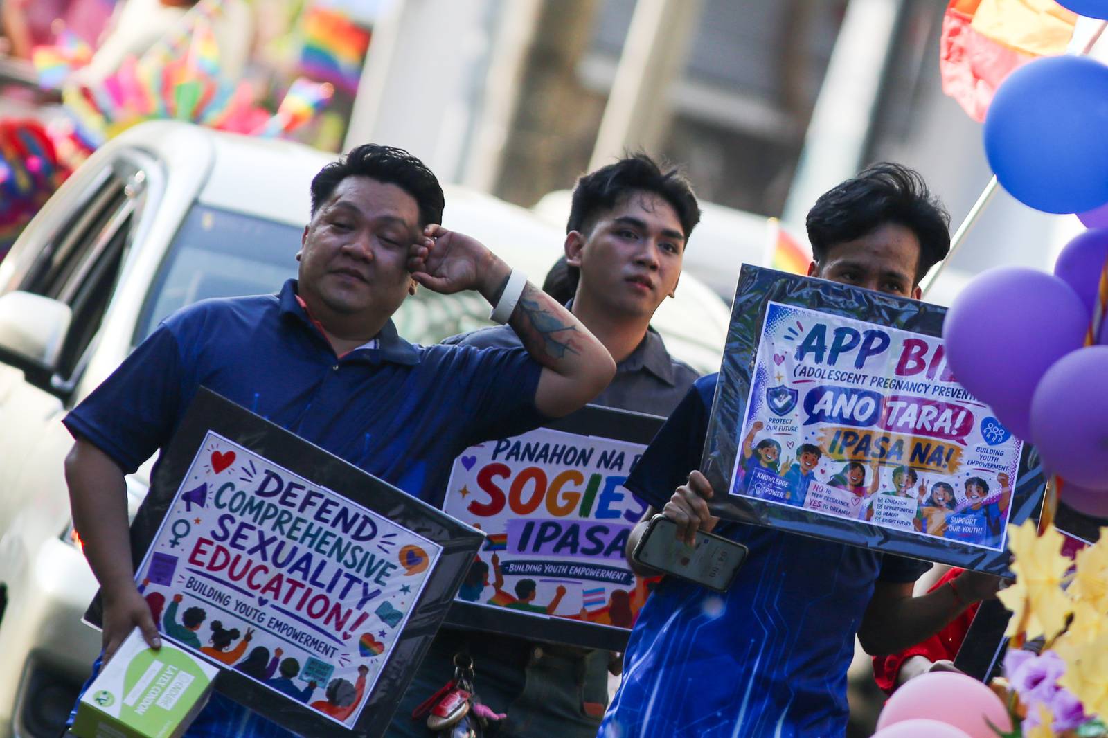 Members of the LGBTQI+ community, allies, and Manila City Government officials march from South Road to Remedios Circle during Manila Summer Pride 2026 on Saturday, 25 April. The event highlights local anti-discrimination ordinances and the community’s contributions to arts, culture, and society.