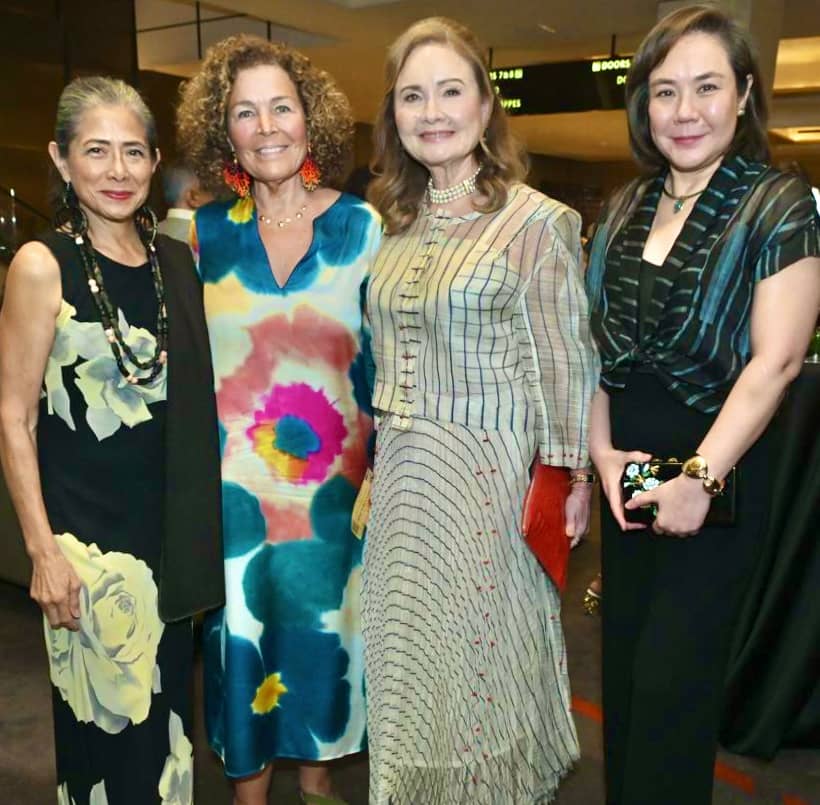 ANNA Delgado, Mercedes ‘Dedes’ Zobel, Lulette Monbiot and Amanda LuYm.