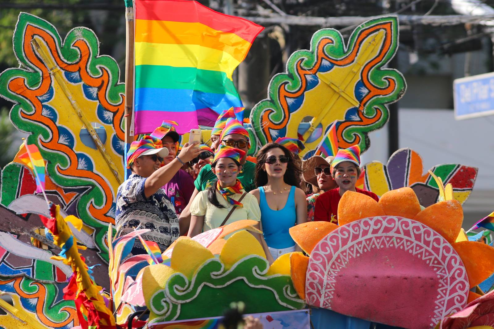 Members of the LGBTQI+ community, allies, and Manila City Government officials march from South Road to Remedios Circle during Manila Summer Pride 2026 on Saturday, 25 April. The event highlights local anti-discrimination ordinances and the community’s contributions to arts, culture, and society.