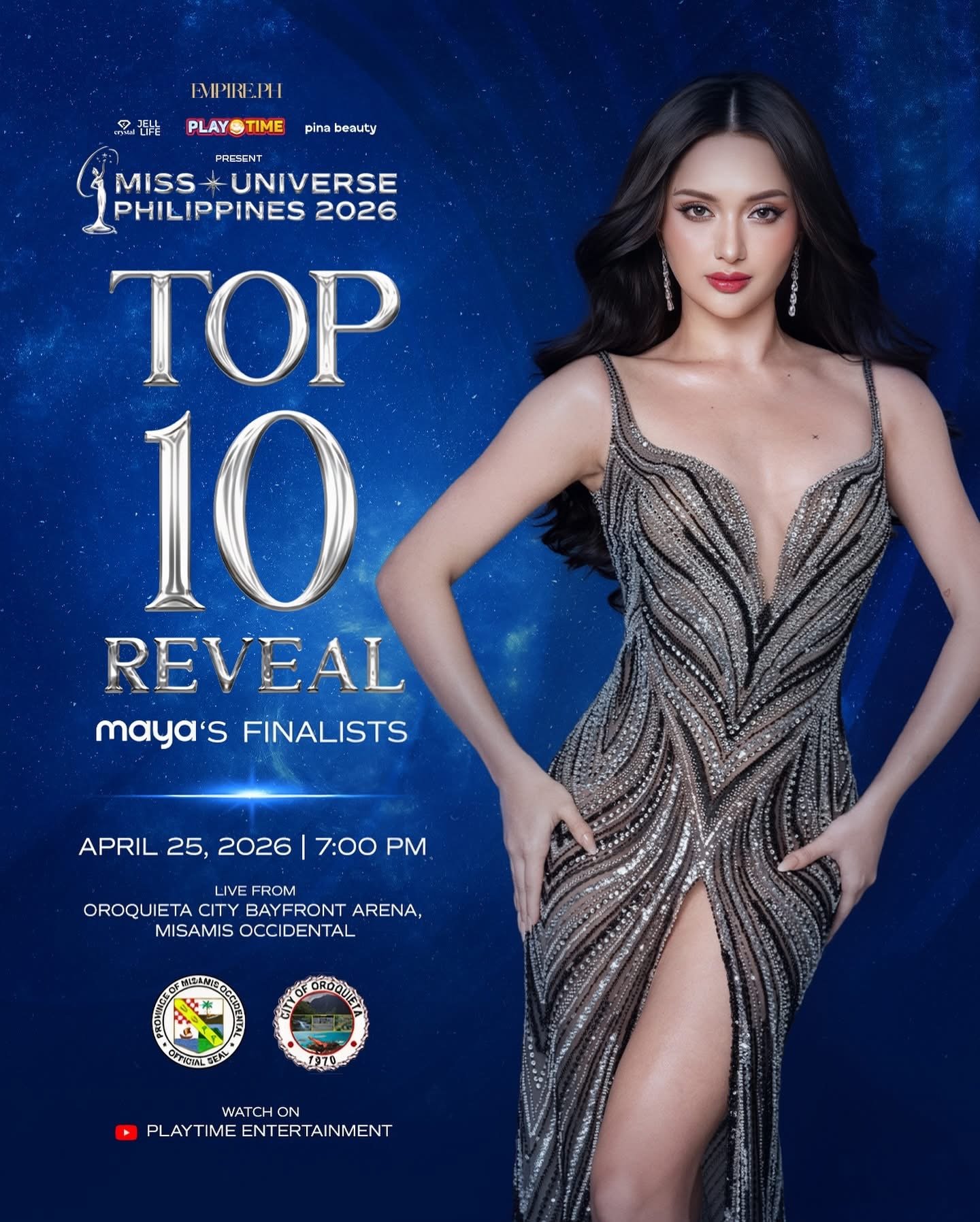 Crown within reach: Miss Universe Phl names Top 10 finalists ahead of semifinal showdown