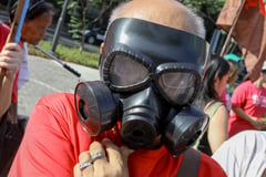 Fossil-fuel free protest