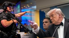 Trump whisked away from dinner shooting