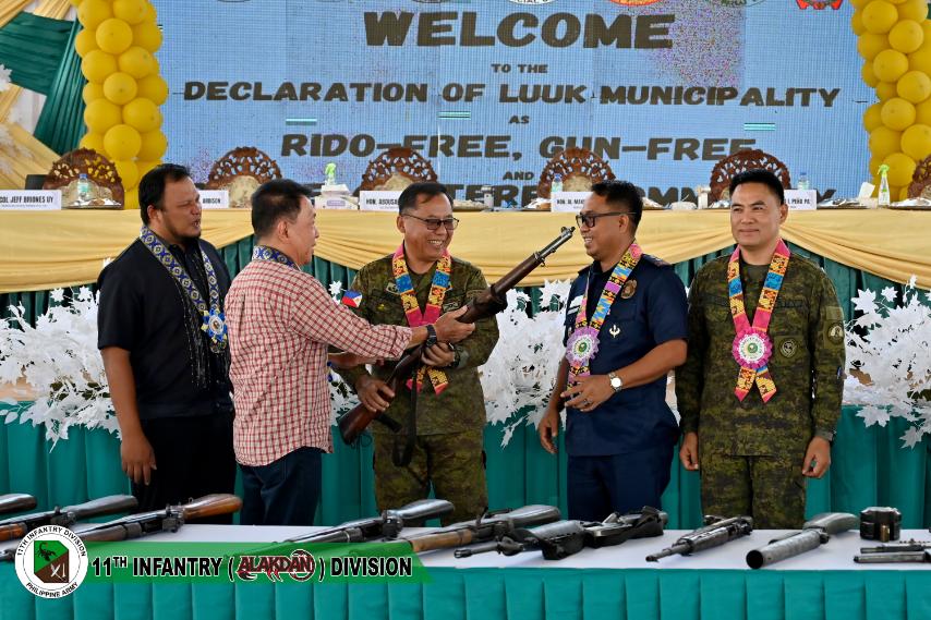 Luuk declared rido-free, gun-free community