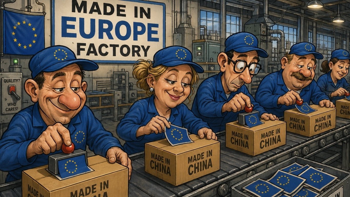China warns against ‘Made in Europe’ plan