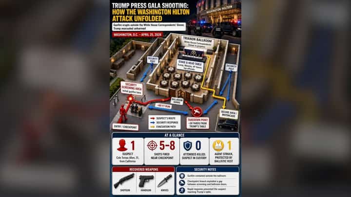 How did he get in?: Armed hotel guest slips past Trump gala security